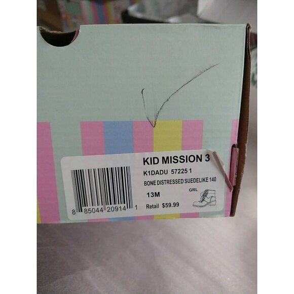 JELLYPOP Girls Kid Mission 3 Bone Boot Size 13M - Picture 11 of 12